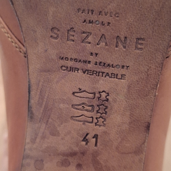 Sezane Heeled Leather Boots - Picture 9 of 10
